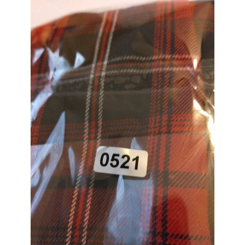 Womens Pleated Plaid Mini Skirt 8 Y2K Grunge Punk Preppy Academia 90s Mall Goth
